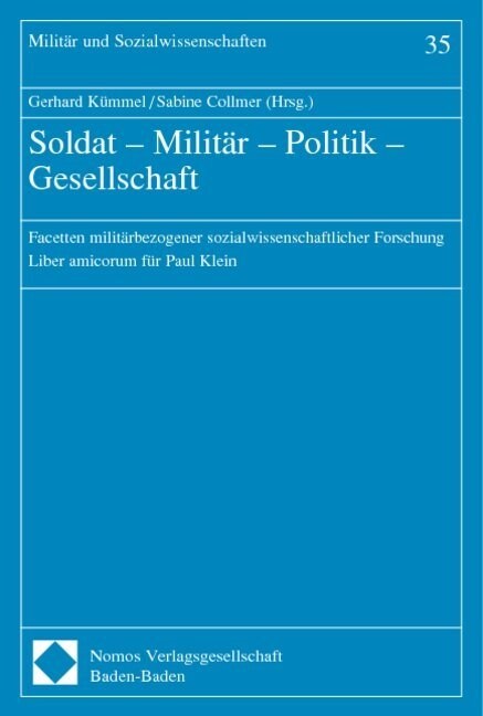 Soldat - Militar - Politik - Gesellschaft (Paperback)