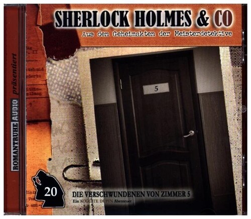 Sherlock Holmes & Co. - Die Verschwundenen aus Zimmer 5, 1 Audio-CD (CD-Audio)