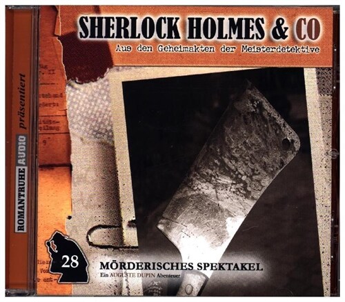 Sherlock Holmes & Co - Morderisches Spektakel, 1 Audio-CD (CD-Audio)