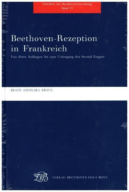 Schriften zur Beethovenforschung (Hardcover)