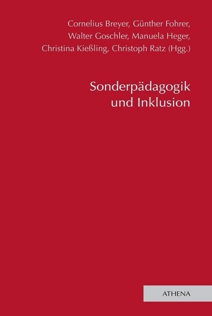 Sonderpadagogik und Inklusion (Paperback)