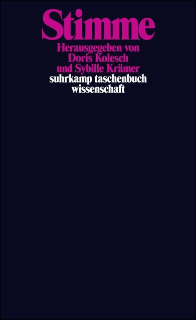 Stimme (Paperback)