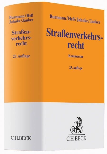 Straßenverkehrsrecht (StVR), Kommentar (Hardcover)