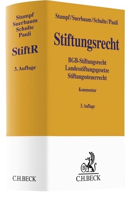 Stiftungsrecht, Kommentar (Hardcover)