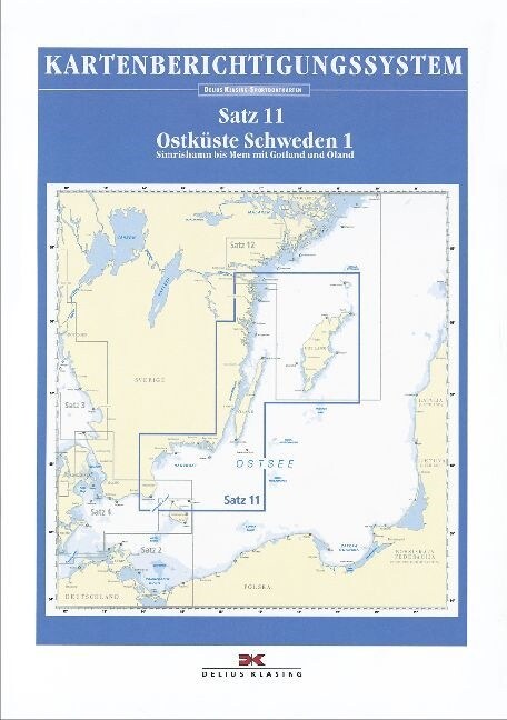 Sportbootkarten-Berichtigung Satz 11 (2018) (Sheet Map)