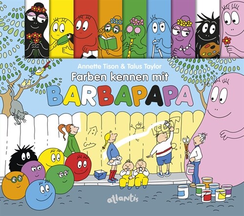 Farben kennen mit Barbapapa (Board Book)