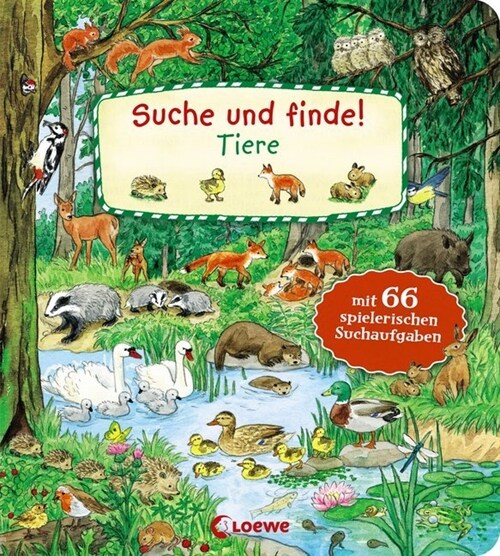 Suche und finde! - Tiere (Board Book)