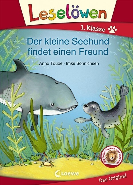 Leselowen 1. Klasse - Der kleine Seehund findet einen Freund (Hardcover)