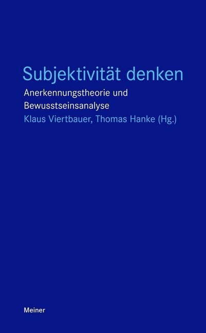 Subjektivitat denken (Paperback)