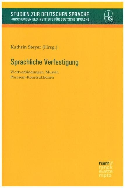 Sprachliche Verfestigung (Paperback)