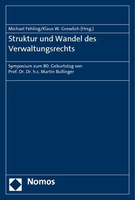 Struktur und Wandel des Verwaltungsrechts (Paperback)