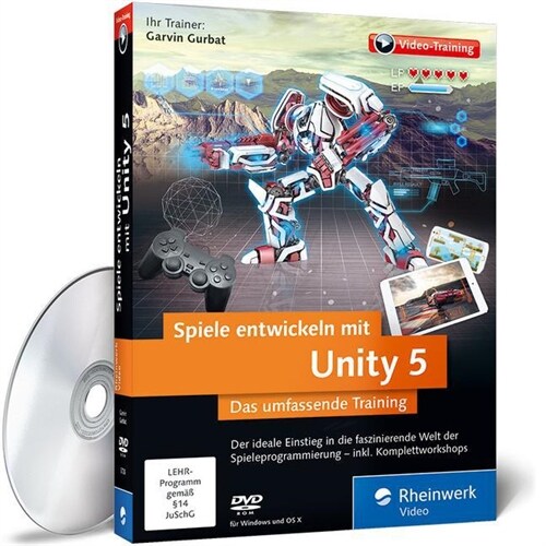 Spiele entwickeln mit Unity 5, DVD-ROM (DVD-ROM)