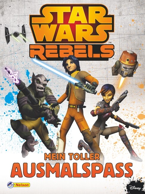 Star Wars Rebels - Mein toller Ausmalspaß (Paperback)