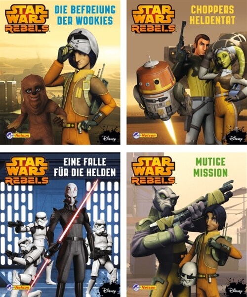Star Wars Rebels. Nr.1-4 (WX)