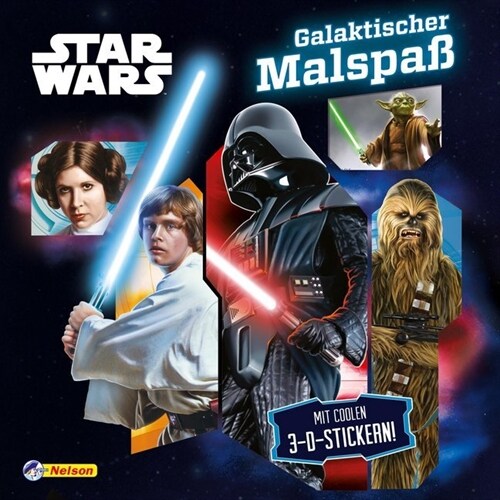 Star Wars: Galaktischer Malspaß (Paperback)