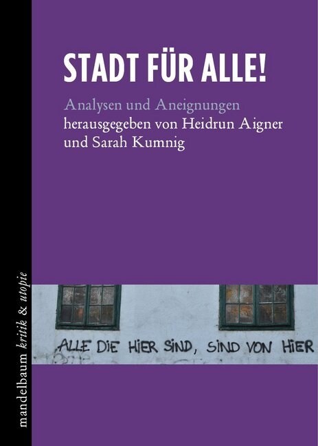 Stadt fur alle! (Paperback)