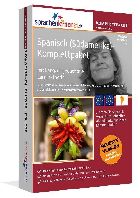 Spanisch (Sudamerika)-Komplettpaket, DVD-ROM (DVD-ROM)