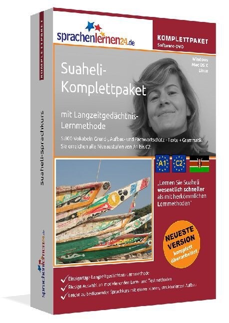 Suaheli-Komplettpaket, DVD-ROM (DVD-ROM)