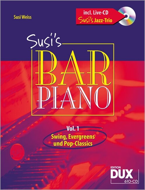 Susis Bar Piano, m. Audio-CD. Vol.1 (Sheet Music)