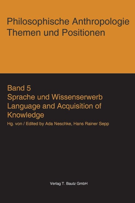 Sprache und Wissenserwerb (Paperback)