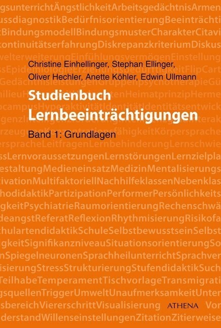 Studienbuch Lernbeeintrachtigungen. Bd.1 (Paperback)