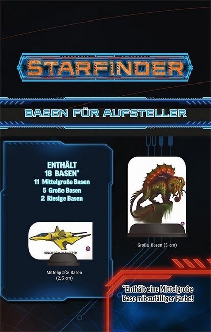 Starfinder Basen fur Aufsteller (Game)