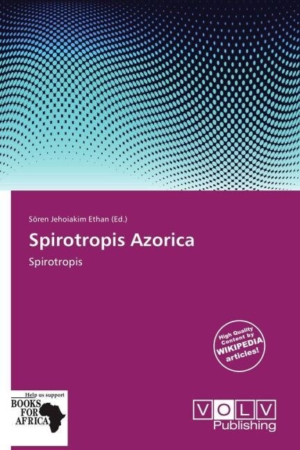 Spirotropis Azorica (Paperback)