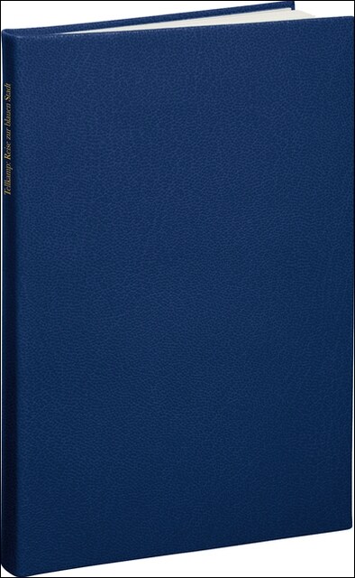 Reise zur blauen Stadt, Vorzugsausgabe (Leather/Fine binding)