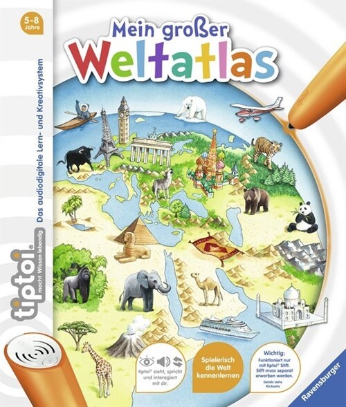 tiptoi® Mein großer Weltatlas (Hardcover)