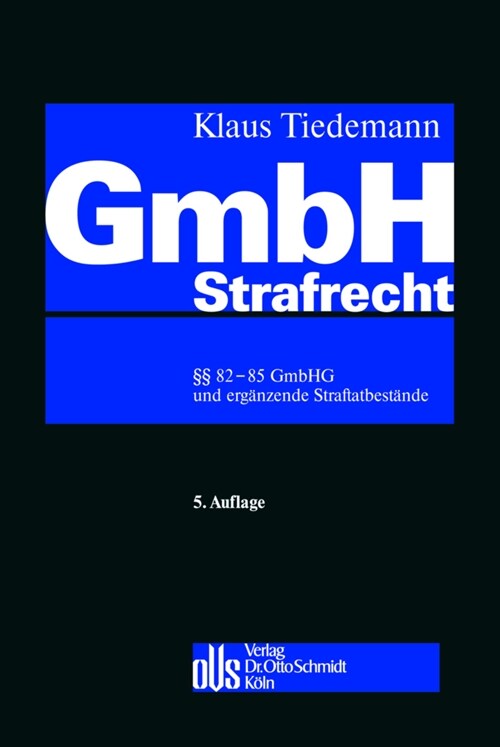 GmbH-Strafrecht, Kommentar (Paperback)