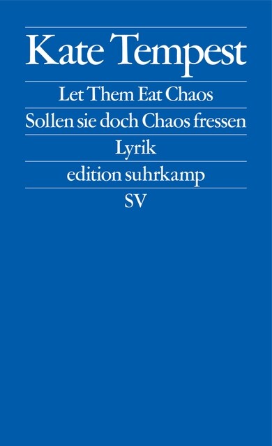 Let Them Eat Chaos / Sollen sie doch Chaos fressen (Paperback)