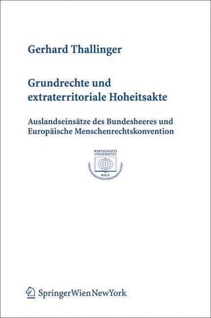 Grundrechte und extraterritoriale Hoheitsakte (Paperback)