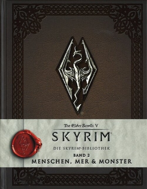 Die Skyrim-Bibliothek: Menschen, Mer und Monster. Tl.2 (Hardcover)