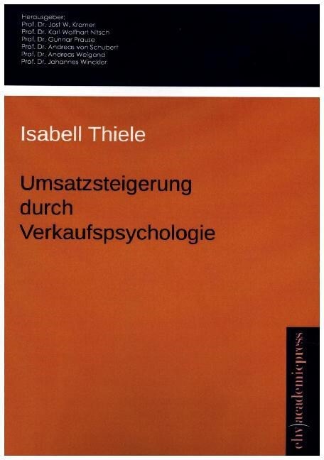 Umsatzsteigerung durch Verkaufspsychologie (Paperback)