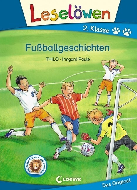 Leselowen 2. Klasse - Fußballgeschichten (Hardcover)