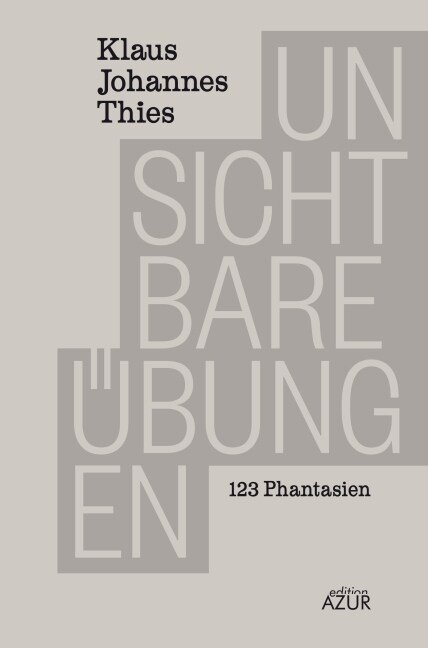 Unsichtbare Ubungen (Paperback)