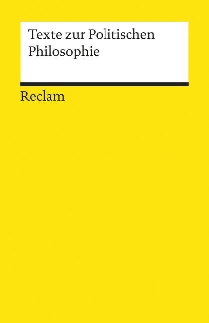 Texte zur politischen Philosophie (Paperback)