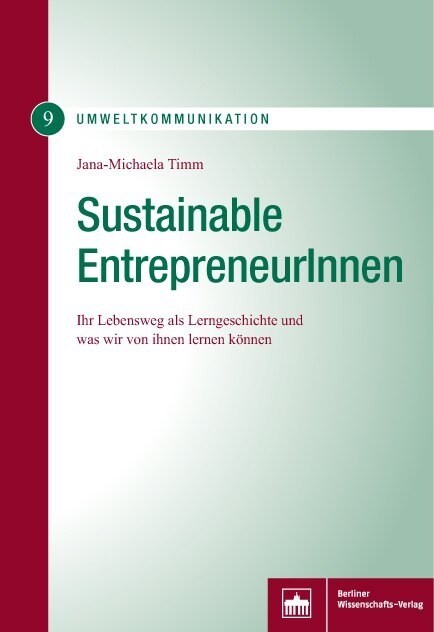 Sustainable EntrepreneurInnen (Paperback)