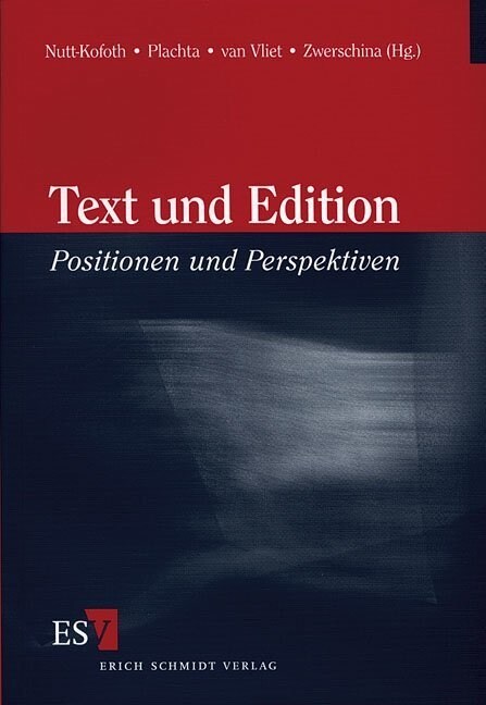 Text und Edition (Paperback)