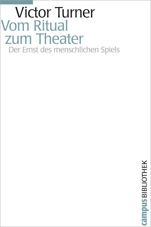 Vom Ritual zum Theater (Paperback)