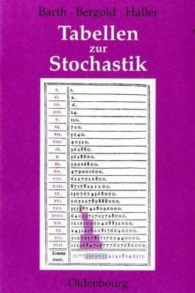 Tabellen zur Stochastik (Paperback)