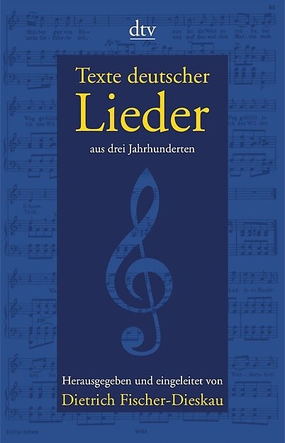 Texte deutscher Lieder aus drei Jahrhunderten (Paperback)