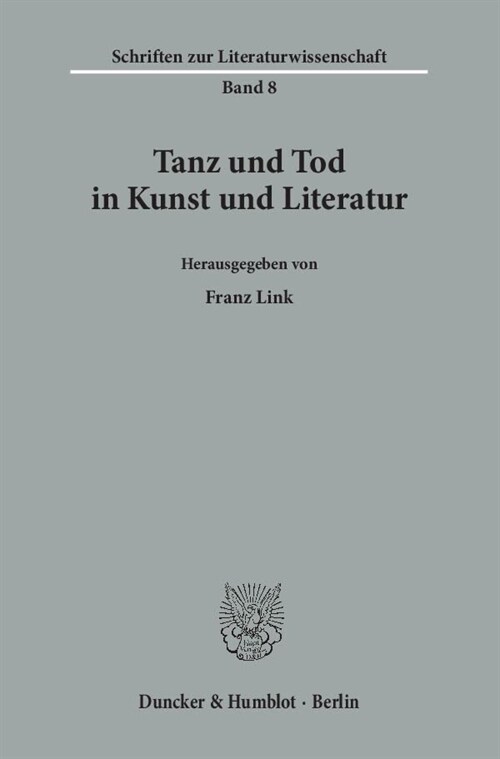 Tanz Und Tod in Kunst Und Literatur (Paperback)