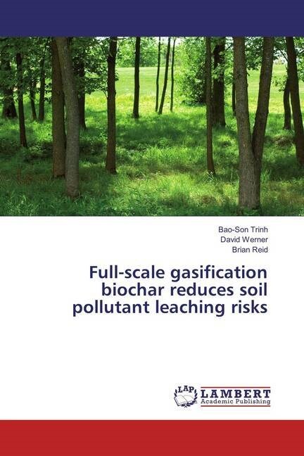 Full-scale gasification biochar reduces soil pollutant leaching risks (Paperback)