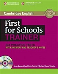 First for Schools Trainer Six Practice Tests with Answers and Audio CDs (3) (Paperback)