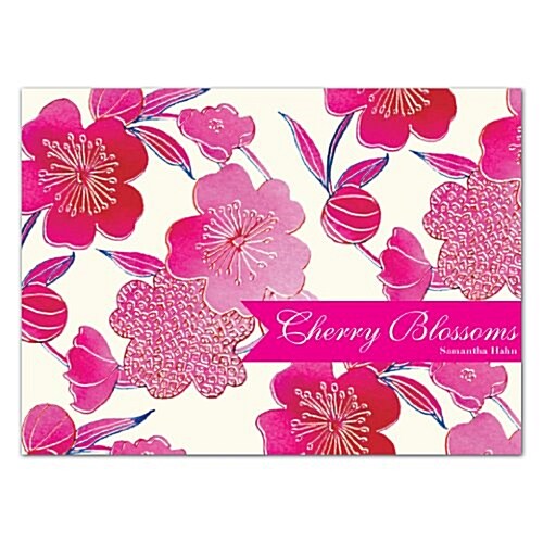 Cherry Blossoms: Notecard Boxes -- A Stationery Flip-Top Box Filled with 20 Notecards Perfect for Greetings, Birthdays or Invitations (Other)