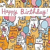 Birthday Cats: Greengift-Notes -- Small Gift Encolsure Cards Printed on Uncoated & Ecologically Friendly Paper (Other)