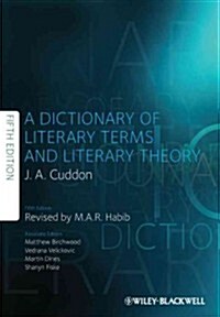 A Dictionary of Literary Terms and Literary Theory (Hardcover, 5 ed)