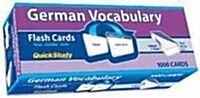 German Vocabulary Flash Cards - 1000 Cards: A Quickstudy Reference Tool (Other)