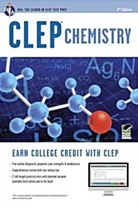 CLEP(R) Chemistry Book + Online (Paperback, 2, Second Edition)